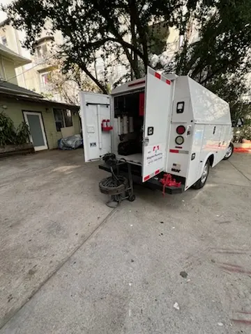 Magnet Plumbing service vehicle on-site for Water Heater Repair in Poinciana-Village 8
